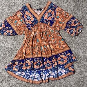 Floral Bohemian Dress